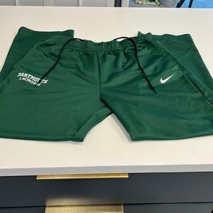 Dartmouth College men’s lacrosse sweatpants.